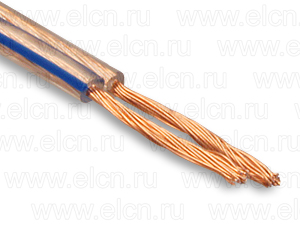 Speaker 2х4,0  (прозрачный) Eltros  cca